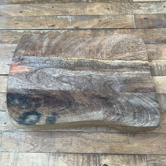 Unbranded Other - Mango Wood Serving Tray Raiser Footed 13"